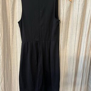 Old Navy Black Midi Dress